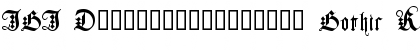 Download JGJ D� Gothic Font