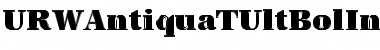 Download URWAntiquaTUltBolIn1 Font Download URWAntiquaTUltBolIn1 Font