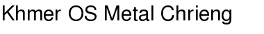 Khmer OS Metal Chrieng Font