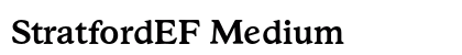 StratfordEF Medium preview