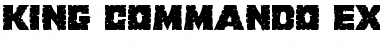 King Commando Expanded Font