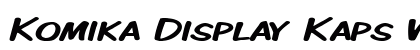 Komika Display Kaps Wide Regular Preview