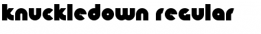 Knuckle Down Font