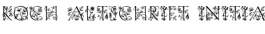Koch Altschrift Initialen Regular Font