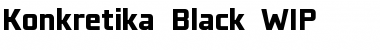 Konkretika Black WIP Font