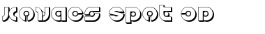 Kovacs Spot 3D Regular Font