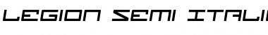 Legion Semi-Italic Font