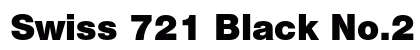 Swiss 721 Black No.2 Font Preview
