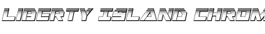 Download Liberty Island Chrome Italic Font