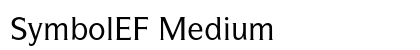 SymbolEF Medium Preview