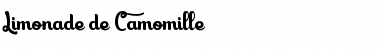 Download Limonade de Camomille Font