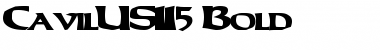 CavilUS115 Font