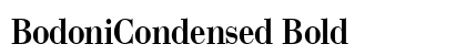 BodoniCondensed Bold Preview