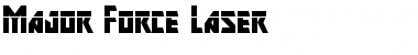 Download Major Force Laser Font Download Major Force Laser Font