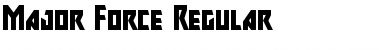 Major Force Regular Font