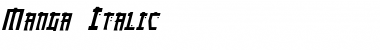Manga Font