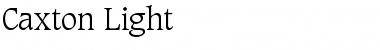 Caxton-Light Font