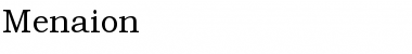 Download Menaion Font Download Menaion Font