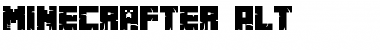 Minecrafter Alt Font