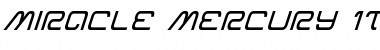 Miracle Mercury Italic Font