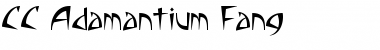 CC Adamantium Font