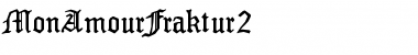 MonAmourFraktur2 Font