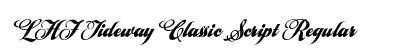 LHF Tideway Classic Script Regular preview