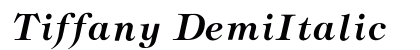 Tiffany DemiItalic preview