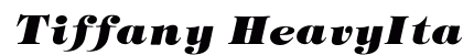 Tiffany HeavyItalic preview