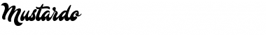 Mustardo Regular Font
