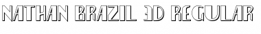 Download Nathan Brazil 3D Font Download Nathan Brazil 3D Font