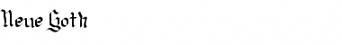 Download Neue Goth Font