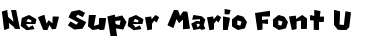 New Super Mario Font U Font