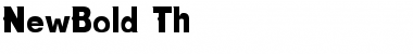 Download NewBold Th Font Download NewBold Th Font