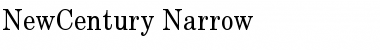 Download NewCentury-Narrow Font