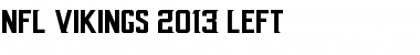 Download NFL Vikings 2013 Left Font Download NFL Vikings 2013 Left Font