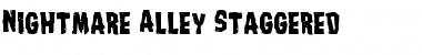 Download Nightmare Alley Staggered Font Download Nightmare Alley Staggered Font