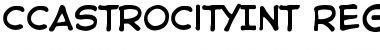 CCAstroCityInt Regular Font