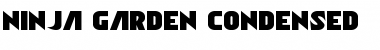 Ninja Garden Condensed Font