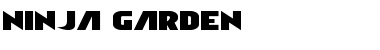 Ninja Garden Font