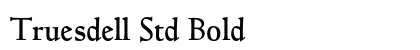Truesdell Std Bold preview