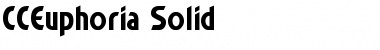 CCEuphoria Solid Font