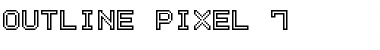 Download Outline Pixel7 Font