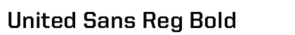 United Sans Reg Bold preview