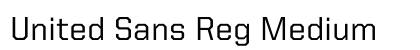 United Sans Reg Medium preview