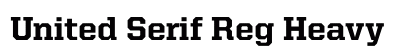 United Serif Reg Heavy Preview