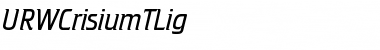 Download URWCrisiumTLig Font Download URWCrisiumTLig Font