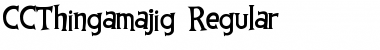 CCThingamajig Regular Font