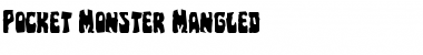 Pocket Monster Mangled Regular Font