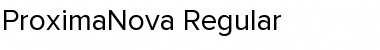 Proxima Nova Rg Regular Font